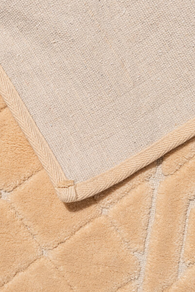 SENAX Σετ 2 χαλιών μπάνιου με σχέδιο μπακλαβά - 100% βαμβάκι