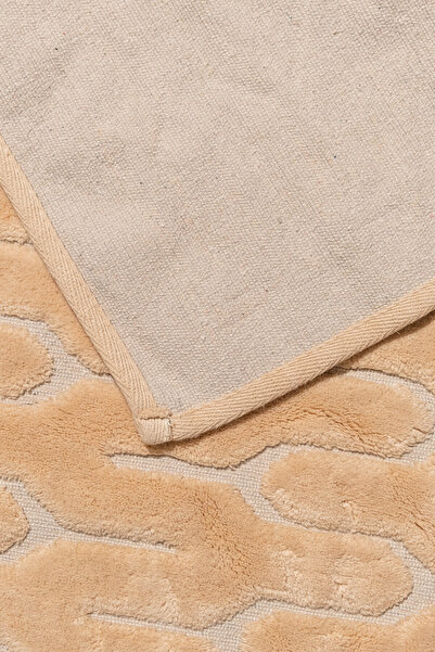 SENAX Σετ 2 χαλιών μπάνιου με σχέδιο φιόγκου - 100% βαμβάκι