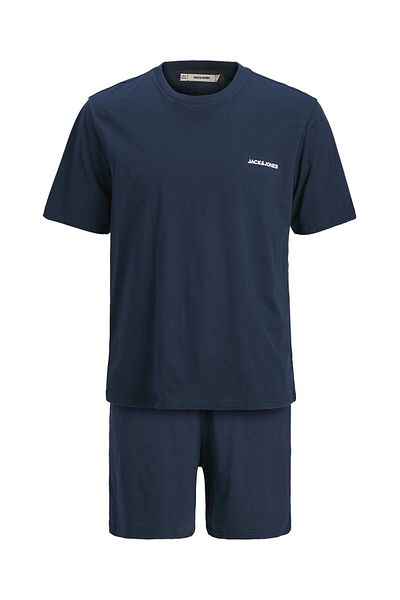 Jack & Jones Loungewear Set 2er-pack Einfarbig Rundhals Loungewear Set