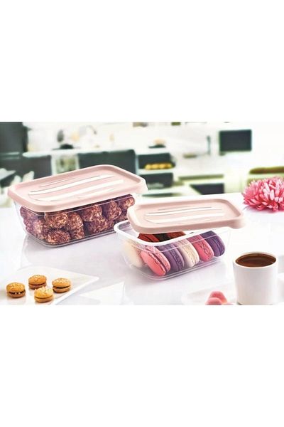 Eng Alray 2-Piece Storage Container Rectangular Royaleks-Çnk2163