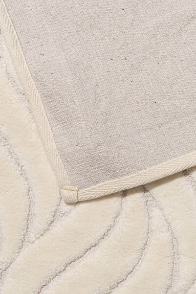 SENAX Σετ 2 χαλιών μπάνιου με σχέδιο κυμάτων - 100% βαμβάκι