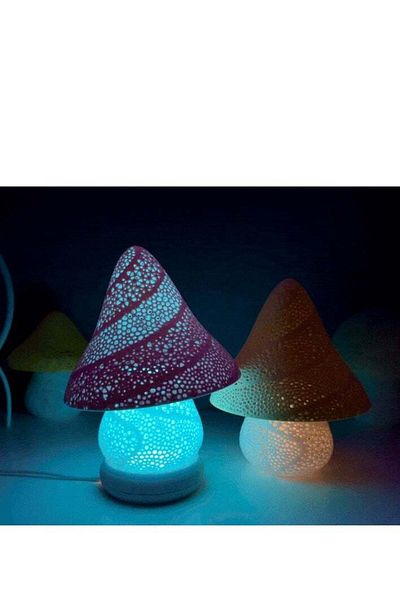 3D Brothers Mushroom Lamp Light Led