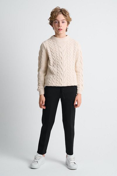 ALEXANDERGARDI Pulover pentru copii tricotat cu modele