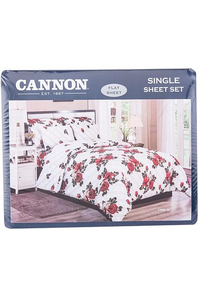 AKDC Single Bedsheet 2Pcs Set