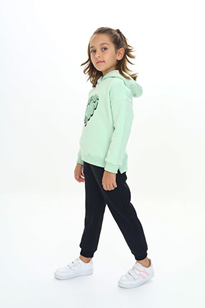 Toontoy Κοριτσίστικο Σετ Φόρμας με κουκούλα