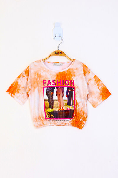 Toontoy Μπλουζάκι με στάμπα μπατίκ για κορίτσια με τύπωμα Crop T-shirt