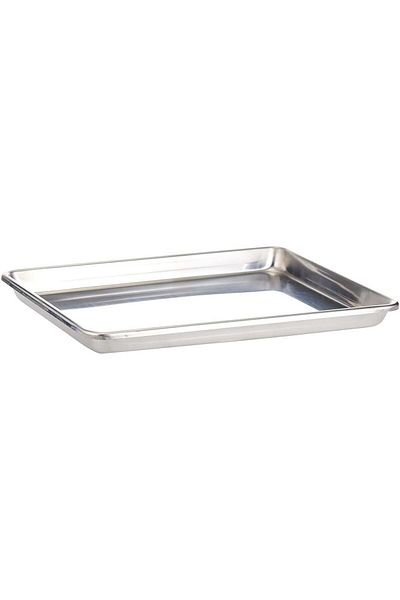 RAJ Commercial Steel Sheet Pan-Half, Silver, 45cm, Baking, Cooking, Serving, Cookie Sheet Pan