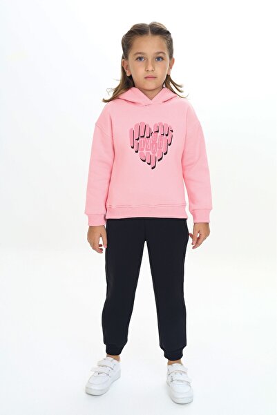 Toontoy Κοριτσίστικο Σετ Φόρμας με κουκούλα