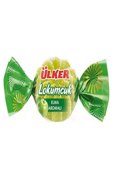 Ülker Turkish Delight Apple Soft Candy 1kg X 5 Pieces