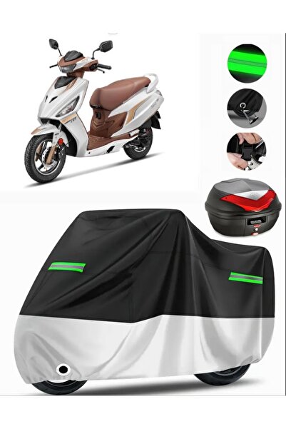 MotoEN حقيبة ظهر Hero Dash 125 متوافقة مع مشمع الدراجات النارية المميز (متواف...