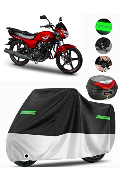 MotoEN غطاء دراجة نارية ممتاز متوافق مع Motoran Dante 100 (متوافق مع القفل) أ...