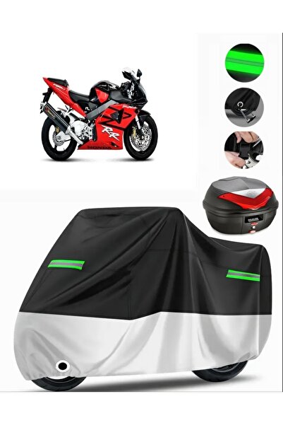 MotoEN Honda Cbr 954 Rr Rear Bag Compatible Premium Motorcycle Tarpaulin (Loc...