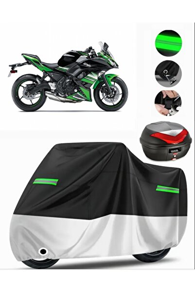 MotoEN حقيبة خلفية Kawasaki Ninja 650 KRT Edition متوافقة مع القماش المشمع ال...