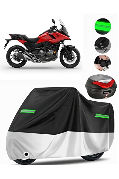 MotoEN هوندا NC 750 X DCT حقيبة خلفية متوافقة مع القماش المشمع للدراجات النار...