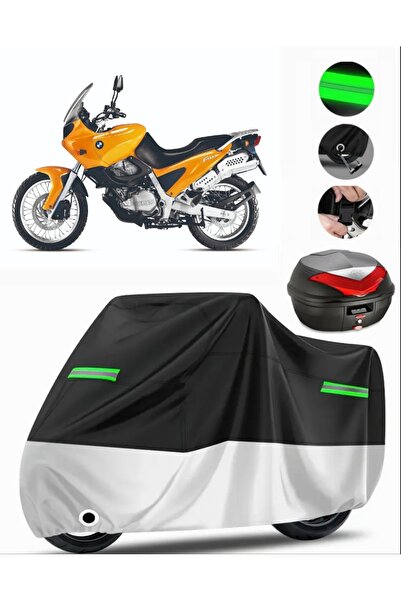 MotoEN Bmw F 650 Rear Bag Compatible Premium Motorcycle Tarpaulin (Lock Compa...