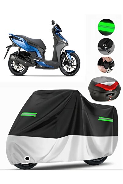 MotoEN Kymco Agility Delivery 125I Rear Case Compatible Premium Motorcycle Ta...