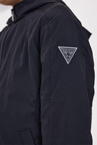 Guess Αδιάβροχο BG Store Boy's Navy Blue