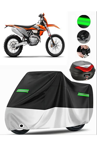 MotoEN KTM 450 EXC-F Six Days Topcase متوافق مع القماش المشمع الممتاز للدراجا...