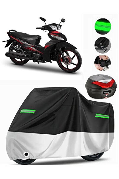 MotoEN حقيبة Motoran Furia الخلفية المتوافقة مع القماش المشمع الممتاز للدراجا...
