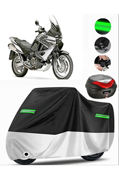 MotoEN هوندا XL 1000V Varadero حقيبة خلفية متوافقة مع القماش المشمع للدراجات ...