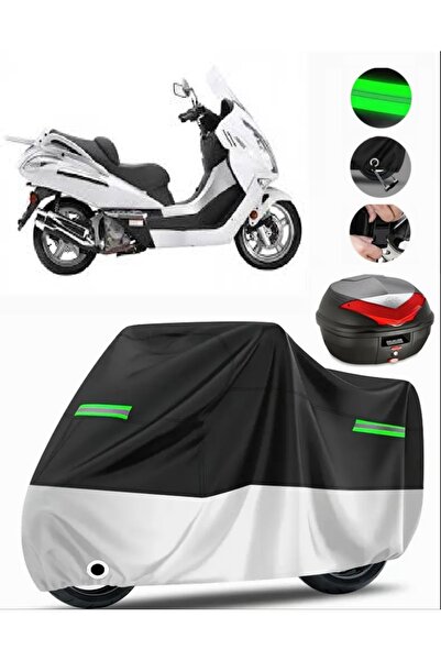 MotoEN Mondial 250 Jet Max Rear Case Compatible Motorcycle Tarpaulin Premium ...