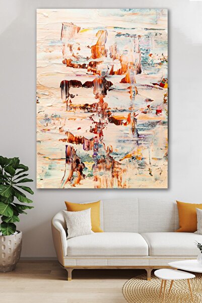 Hediyeler Kapında Purity Sürreal Kanvas Tablo  90x130