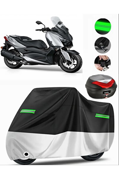 MotoEN Vitello Heron 125 Rear Bag Compatible Premium Motorcycle Tarpaulin (Lo...