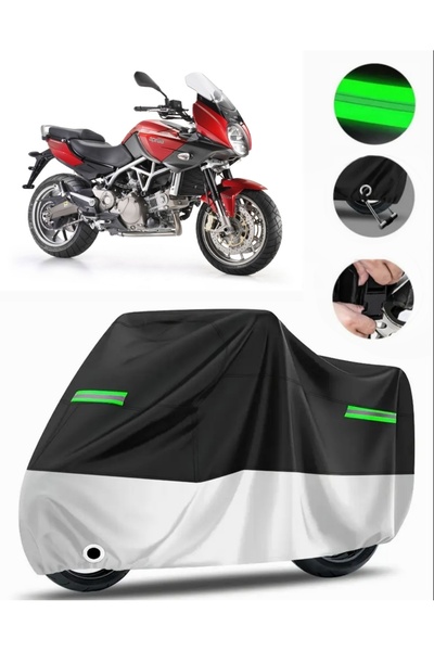 MotoEN حقيبة Aprilia Mana 850 GT ABS الخلفية المتوافقة مع القماش المشمع الممت...