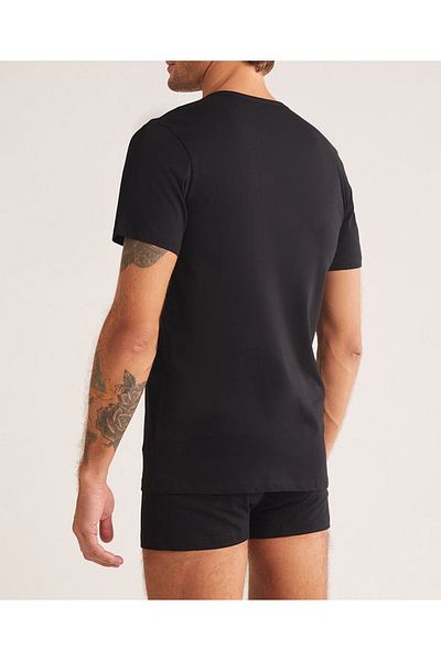 Kom Men's V-Neck 100% Cotton 4 Piece T-Shirt Lk.01.09.Ll.026