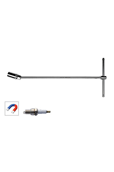 CETA FORM T Saplı Oynar Başlı Buji Lokma Anahtarı (Mıknatıslı) - 21 mm