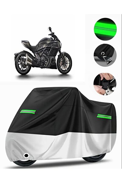 MotoEN Ducati Diavel Dark Compatible Motorcycle Tarpaulin Premium (Lock Compa...