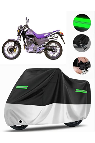 MotoEN هوندا SLR 650 حقيبة خلفية متوافقة مع القماش المشمع الممتاز للدراجات ال...