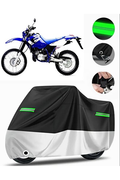 MotoEN Yamaha DT 125 R Rear Bag Compatible Motorcycle Tarpaulin Premium (Lock...