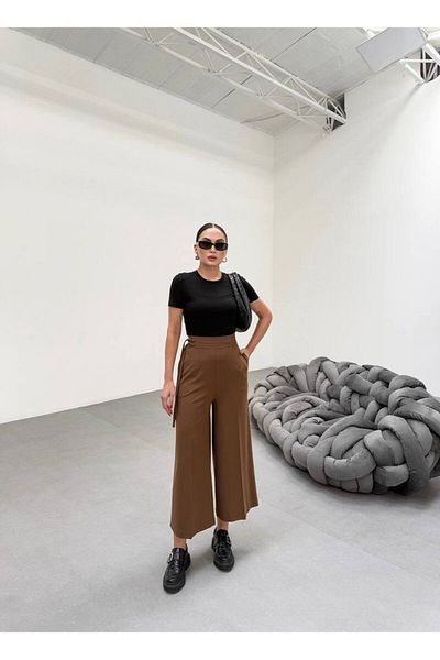 JANSO GROUP -Women's Loose Leg Polyviscon Full Lycra Fabric Pants