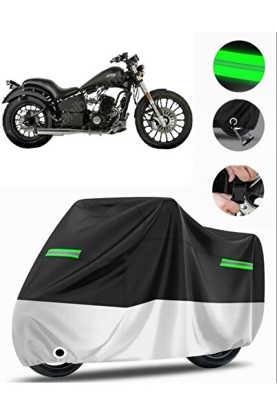 MotoEN Regal Raptor Dd 125E Rear Bag Compatible Premium Motorcycle Tarpaulin ...