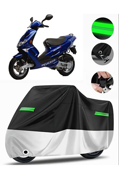 MotoEN Peugeot Speedfight 2 Rear Bag Compatible Premium Motorcycle Tarpaulin ...