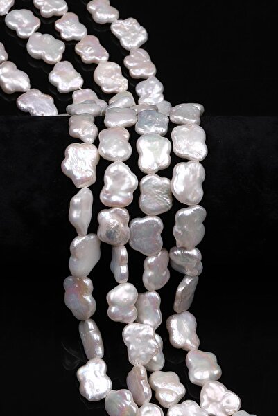 Alibaba Doğaltaş İnci Doğal Taş Dizi 11 x 15 mm Şekilsiz Kesim