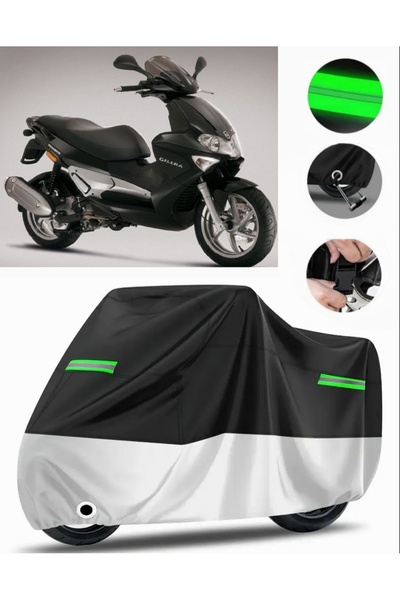 MotoEN حقيبة خلفية متوافقة مع ملابس الدراجات النارية الفاخرة من أجل Gilera Ru...