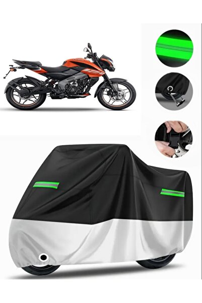 MotoEN Bajaj Pulsar Ns 125 Compatible Motorcycle Tarpaulin Premium (Lock Comp...