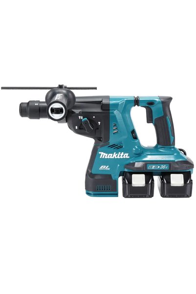 Makita مطرقة دوارة لاسلكية DHR283Z، 28 مم، 3 أوضاع، 36 فولت، 3.2 جول، بدون بطاريات أو شاحن
