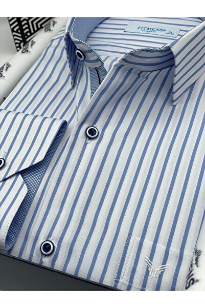 Fitmens Classic Long Sleeve Cotton Collared Buttoned Gift Boxed Easy-Iron Men...