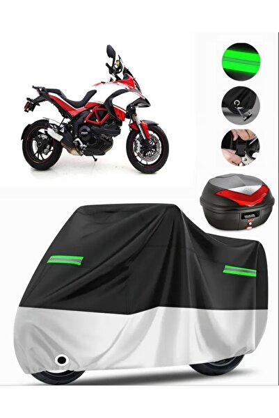 MotoEN Ducati Multistrada 1200 Pikes Peak Rear Bag Compatible Premium Motor T...
