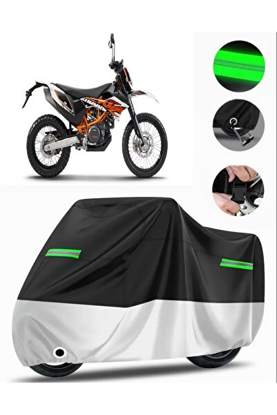 MotoEN Ktm 690 Enduro R Compatible Motorcycle Tarpaulin Premium (Lock Compati...