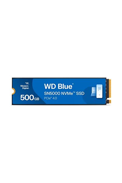 WD Blue 500GB SN5000 NVMe Gen4X4 2280 M.2 SSD 5000MB/4000MB WDS500G4B0E