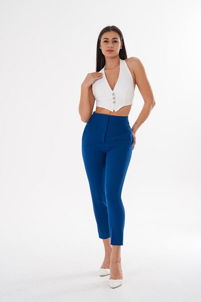 JANSO GROUP -Women's Skinny Leg Fabric Pants