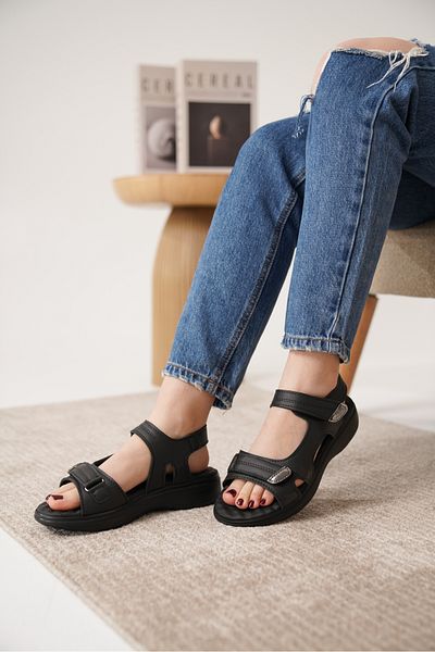 Daxtors D0670 Sandale confortabile cu elastic la spate ortopedice zilnice