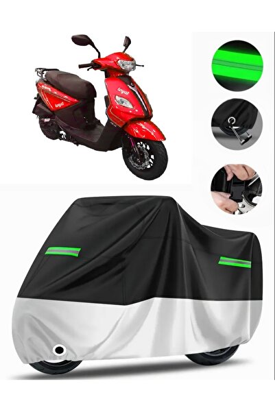 MotoEN Kral Motor Kr-44 Loyal 50 Rear Bag Compatible Premium Motorcycle Tarpa...