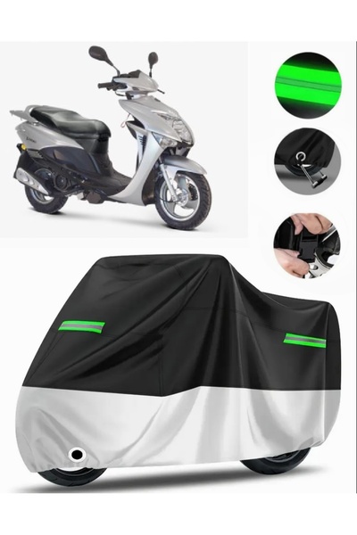 MotoEN Kanuni Trex 150 حقيبة خلفية متوافقة مع القماش المشمع الممتاز للدراجات ...