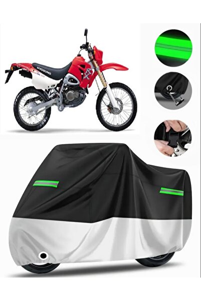 MotoEN Hyosung RX 125 حقيبة خلفية متوافقة مع القماش المشمع للدراجات النارية (...