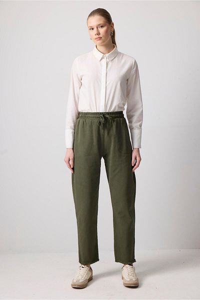 Touché Privé Wide Pocket Pants with Elastic Belt